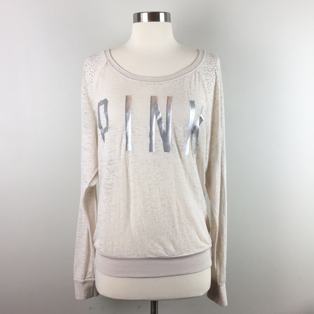 Victoria Secret Sequin and silver top